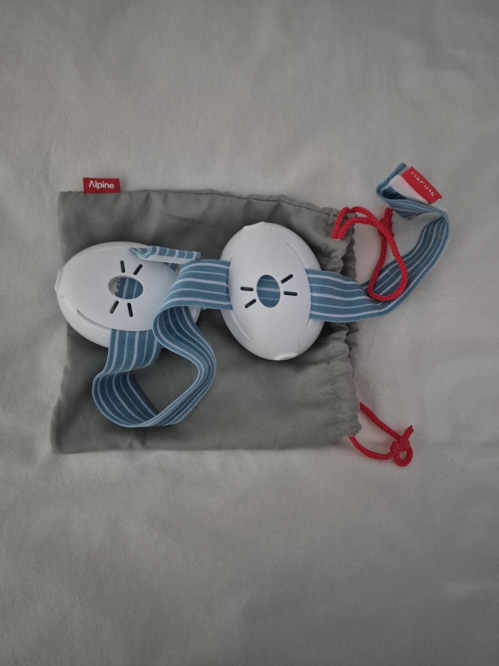Alpine Adjustable Kids Blue Ear Protection Headphones - NEVER USED